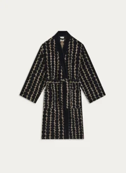 Bouchara Peignoir Éponge^PEIGNOIR KIMONO JACQUARD MOTIF GÉOMÉTRIQUE