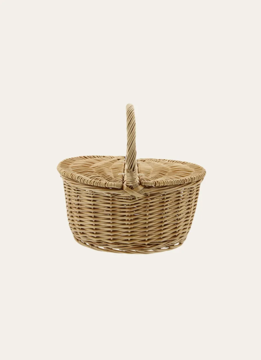 Enfant Bouchara Jouet, Doudou|Decoration, Rangement^PETIT PANIER PIQUE-NIQUE EN OSIER