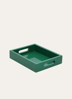 Bouchara Plat, Plateau^PETIT PLATEAU EN BOIS LAQUÉ