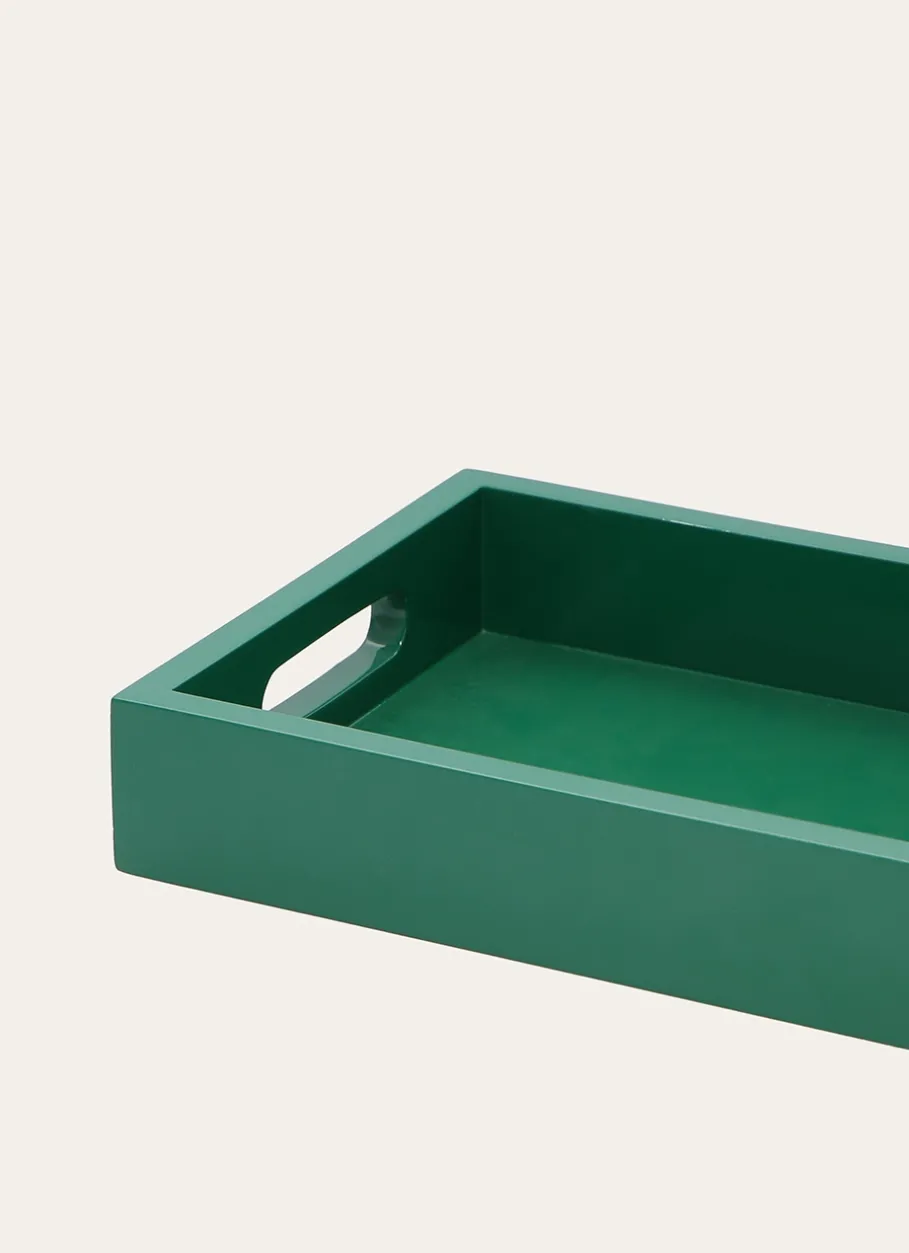 Bouchara Plat, Plateau^PETIT PLATEAU EN BOIS LAQUÉ