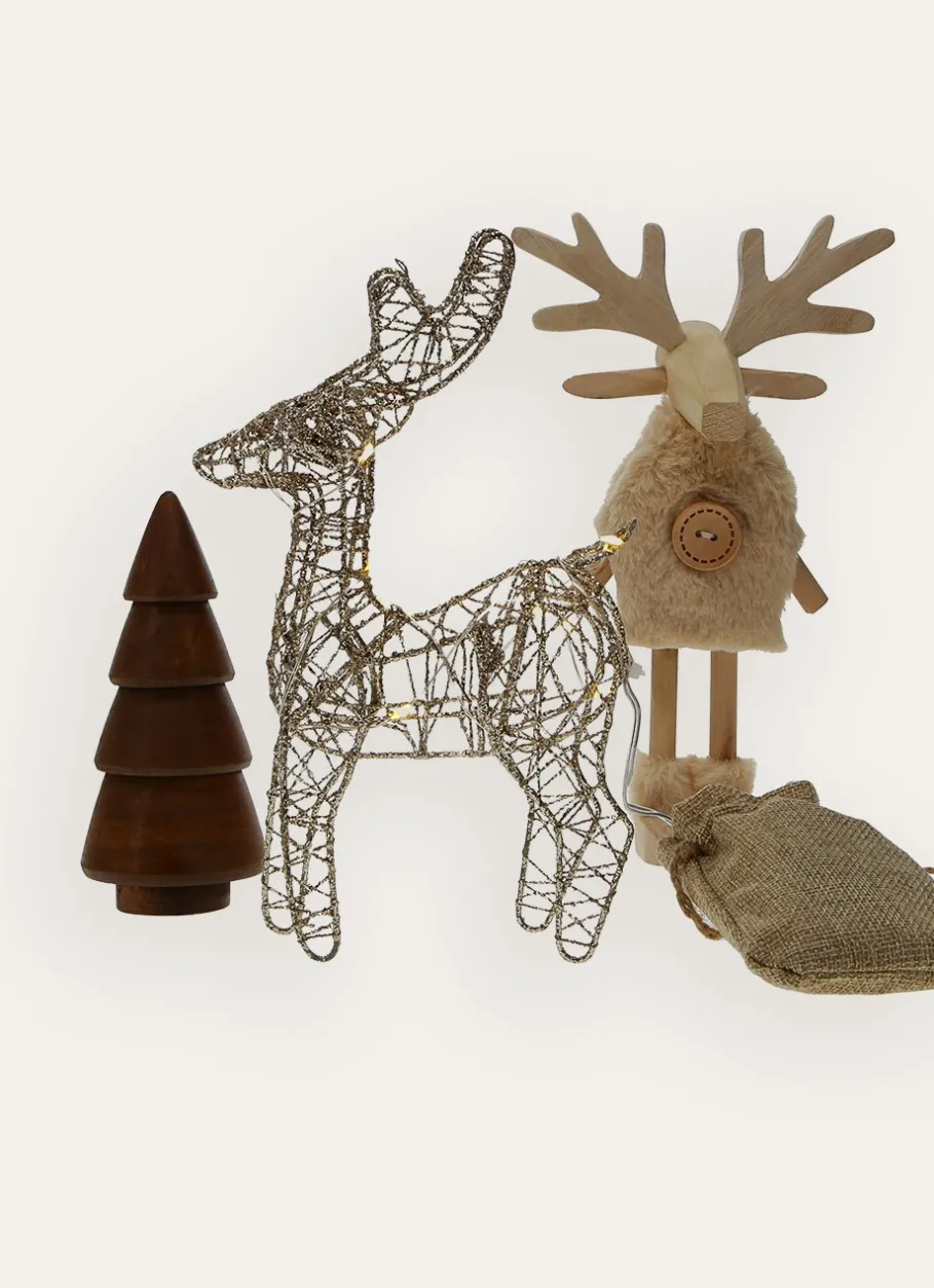 Bouchara Décoration De Noël^PETIT SAPIN DÉCORATIF EN BOIS