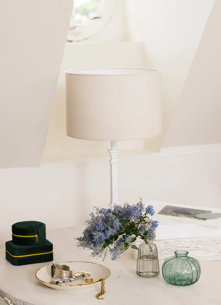 Bouchara Vase, Cache-Pot^PETIT SOLIFLORE EN VERRE STRIÉ COLORÉ