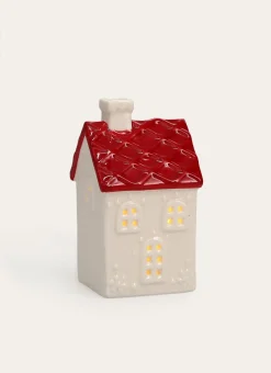 Bouchara Décoration De Noël^PETITE MAISON LUMINEUSE EN PORCELAINE