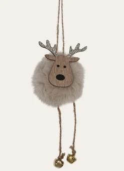Bouchara Décoration De Noël^PETITS RENNES FAUSSE FOURRURE (COLORIS ALÉATOIRE)