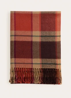 Bouchara Plaid^PLAID À CARREAUX AVEC FINITIONS FRANGÉES