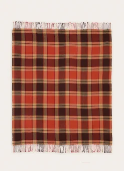 Bouchara Plaid^PLAID À CARREAUX AVEC FINITIONS FRANGÉES