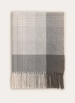 Bouchara Plaid^PLAID À CARREAUX FINITIONS FRANGÉES TRAIL