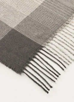 Bouchara Plaid^PLAID À CARREAUX FINITIONS FRANGÉES TRAIL