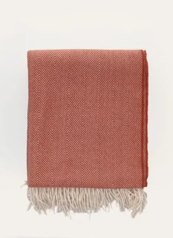 Bouchara Plaid^PLAID À MOTIFS CHEVRONS JACQUARD HANK