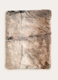 Bouchara Plaid|Jete De Lit, Edredon^PLAID DOUX EN FAUSSE FOURRURE