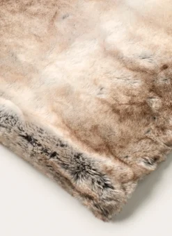 Bouchara Plaid|Jete De Lit, Edredon^PLAID DOUX EN FAUSSE FOURRURE