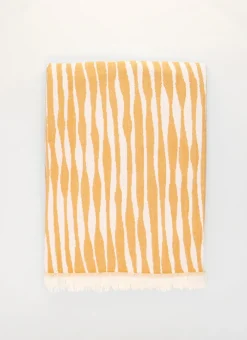 Bouchara Plaid^PLAID EN COTON JACQUARD MOTIF ZÈBRE