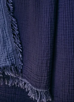 Bouchara Plaid|Jete De Lit, Edredon^PLAID EN GAZE DE COTON