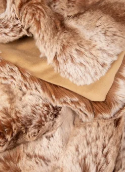 Bouchara Plaid|Jete De Lit, Edredon^PLAID FAUSSE FOURRURE GRIZZLY