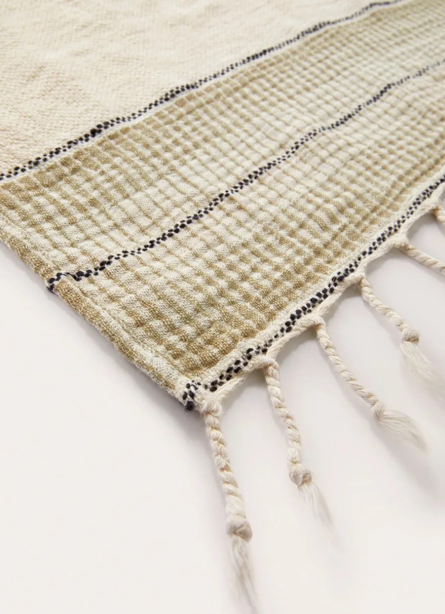 Bouchara Plaid|Jete De Lit, Edredon^PLAID LÉGER EN COTON ET LIN