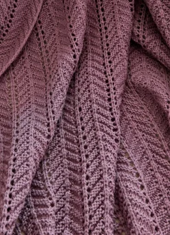 Bouchara Plaid|Jete De Lit, Edredon^PLAID MAILLE FANTAISIE RYTHM