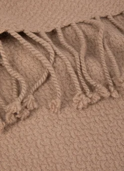 Bouchara Plaid|Jete De Lit, Edredon^PLAID TISSÉ 100% LAINE