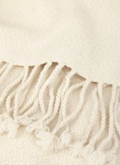 Bouchara Plaid^PLAID TISSÉ 100% LAINE