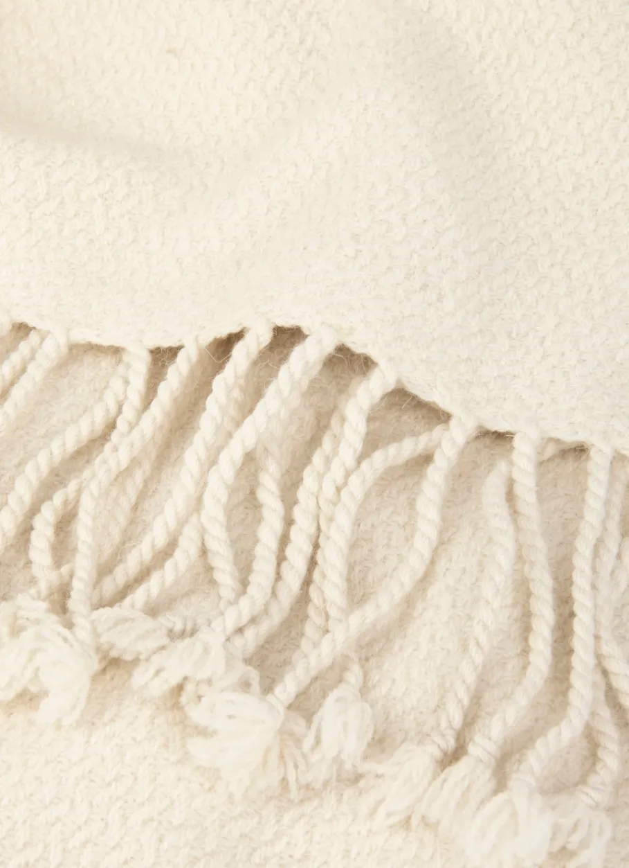 Bouchara Plaid^PLAID TISSÉ 100% LAINE