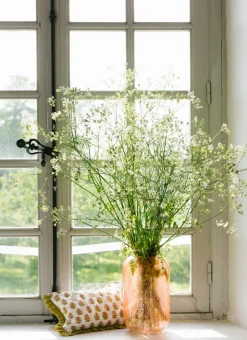 Bouchara Homewear, Accessoire^POCHETTE À MOTIF FLORAL AVEC VOLANTS FARAH