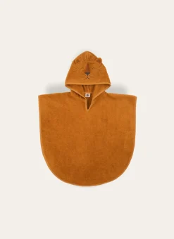 Enfant Bouchara Linge De Bain^PONCHO COTON ÉPONGE TÊTE DE LION OREILLES 360GR