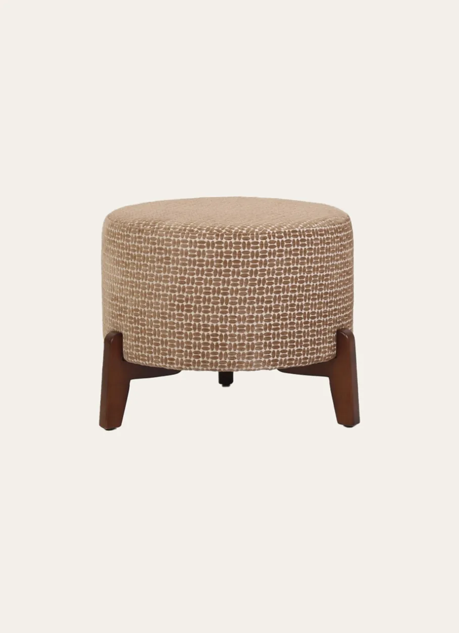 Bouchara Pouf, Tabouret, Chaise^POUF EN TISSU À 3 PIEDS