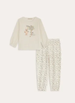 Enfant Bouchara Les Essentiels De Bebe^PYJAMA 2 PIÈCES EN VELOURS PAPILLON
