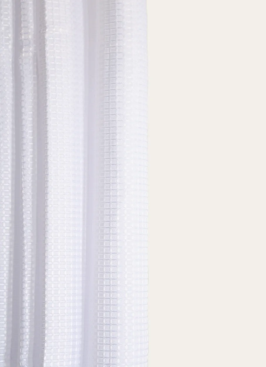 Bouchara Accessoire^RIDEAU DE DOUCHE GAUFRÉ BRUXELLES