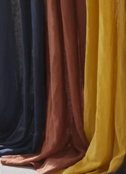 Bouchara Rideau^RIDEAU EN LIN LAVÉ UNI