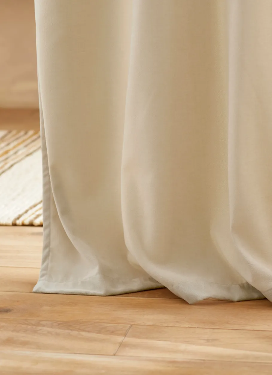 Bouchara Rideau^RIDEAU EN VELOURS CHENILLE UNI