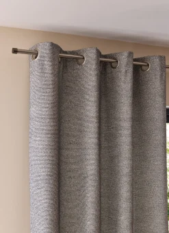Bouchara Rideau^RIDEAU FANTAISIE AVEC MICRO MOTIF EN JACQUARD