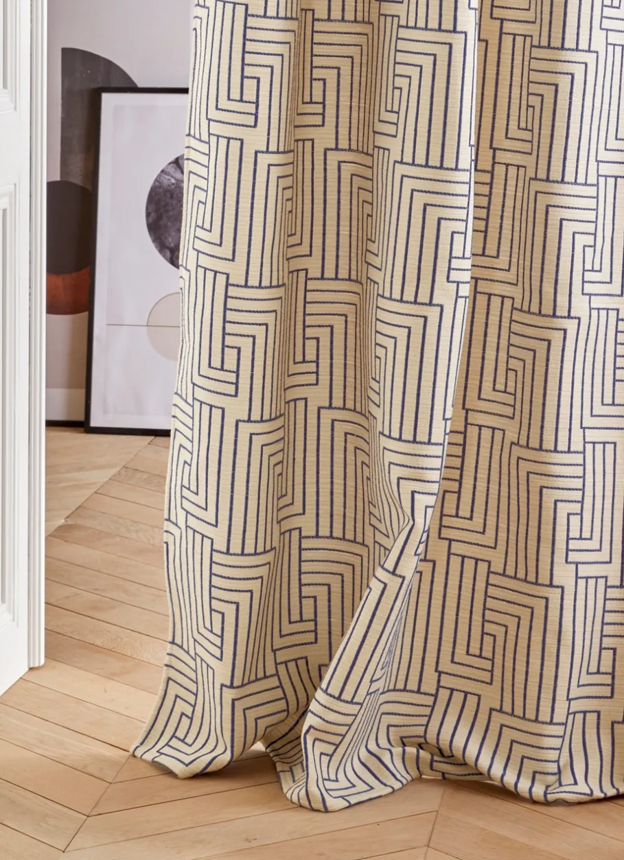 Bouchara Rideau^RIDEAU JACQUARD BICOLORE