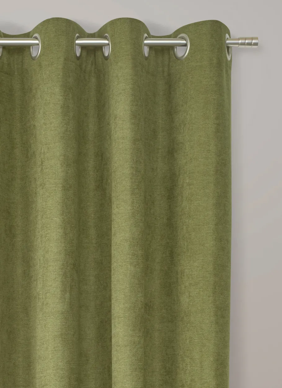 Bouchara Occultant, Thermique|Rideau^RIDEAU THERMIQUE UNI EFFET VELOURS MAT