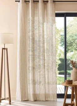 Bouchara Rideau^RIDEAU TRAMÉ À RAYURES