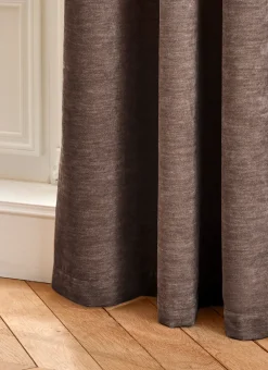 Bouchara Rideau^RIDEAU UNI ASPECT VELOURS TOUCHER DOUX CANNA