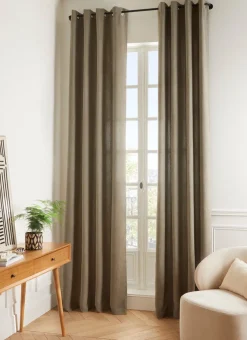 Bouchara Rideau^RIDEAU UNI AVEC EFFET GRATTÉ