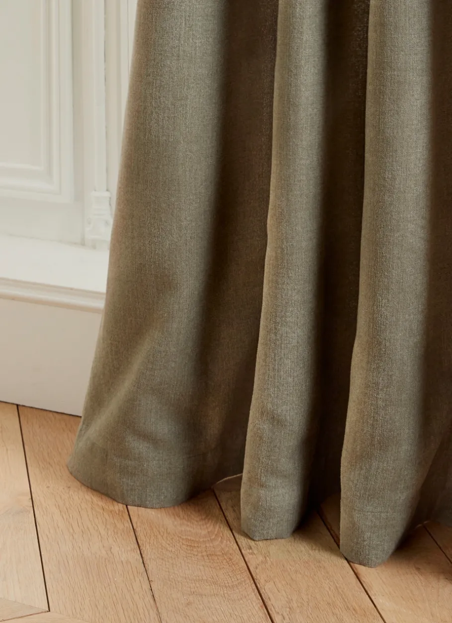 Bouchara Rideau^RIDEAU UNI AVEC EFFET GRATTÉ