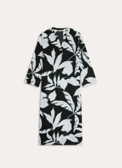 Bouchara Pyjama, Chemise De Nuit^ROBE LONGUE EN COTON IMPRIMÉ FEUILLAGES