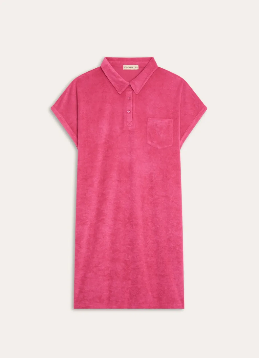 Bouchara Pyjama, Chemise De Nuit^ROBE MANCHES COURTES EN MATIÈRE ÉPONGE