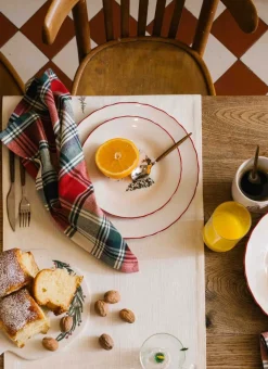 Bouchara Torchon, Essuie-Mains|Table De Noël^SAC DE 3 TORCHONS TARTAN BRILL