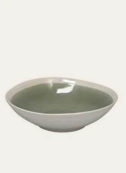 Bouchara Plat, Plateau^SALADIER EN GRÈS RÉACTIF