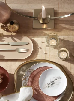 Bouchara Serviette De Table^SERVIETTE DE TABLE EN COTON ET LIN BOURDON COLORÉ