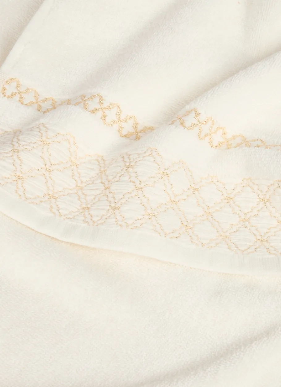 Bouchara Linge De Bain Uni^SERVIETTE DE TOILETTE BORDURE JACQUARD SHEHERAZADE