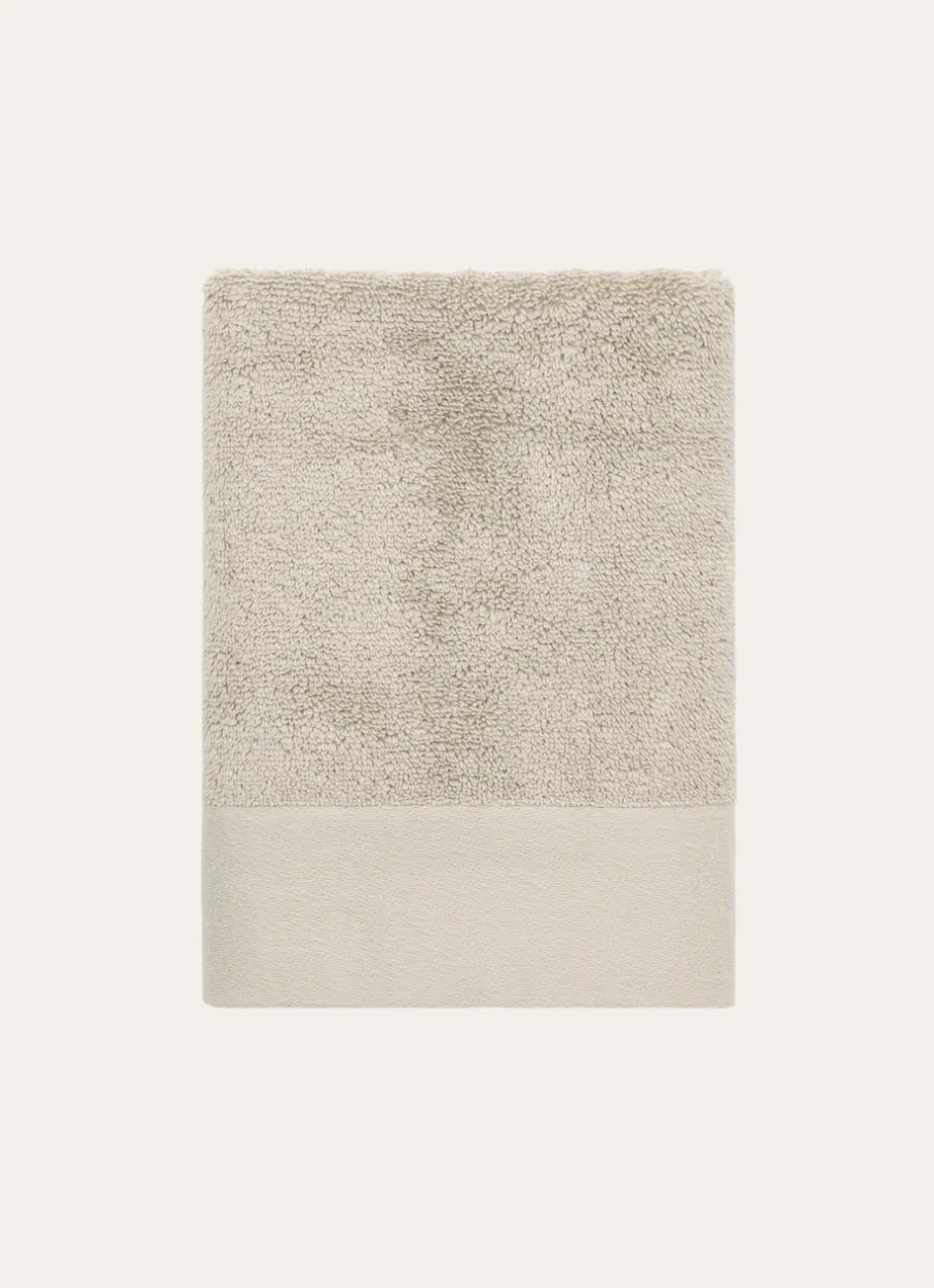 Bouchara Linge De Bain Uni^SERVIETTE DE TOILETTE COTON MOELLEUX ZÉRO TORSION