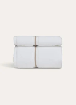 Bouchara Linge De Bain Uni^SERVIETTE DE TOILETTE FINITION BOURDON OPÉRA