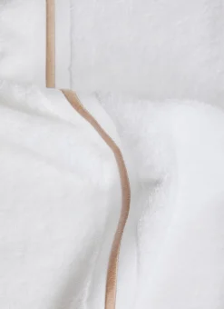 Bouchara Linge De Bain Uni^SERVIETTE DE TOILETTE FINITION BOURDON OPÉRA