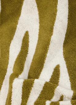 Bouchara Linge De Bain Fantaisie^SERVIETTE DE TOILETTE JACQUARD MOTIF PALME