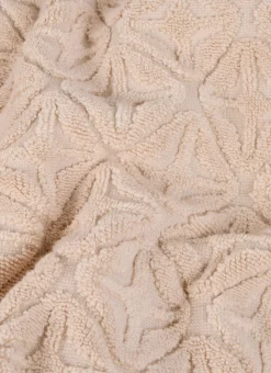 Bouchara Linge De Bain Uni^SERVIETTE DE TOILETTE JULIAN À MOTIF GÉOMÉTRIQUE