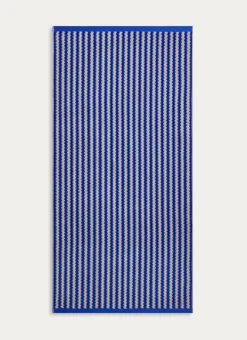 Bouchara Linge De Bain Fantaisie^SERVIETTE DE TOILETTE RAYÉE EN JACQUARD CRISTEL