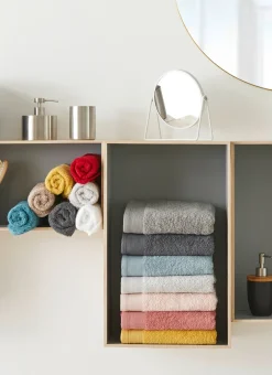 Bouchara Linge De Bain Uni^SERVIETTE DE TOILETTE UNIE EN COTON 500GR